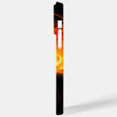 Coques Case-Mate iPhone Art Abstrait Fireball (Verso / Gauche)