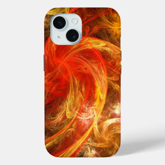 Coques Case-Mate iPhone Art abstrait Firestorm Nova (Verso)