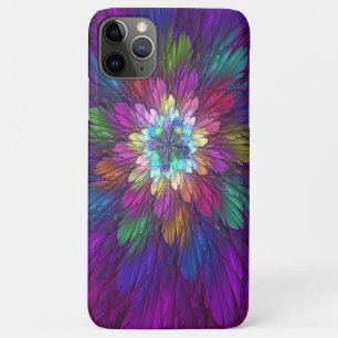 Case-Mate iPhone Case Art abstrait fractal de fleurs psychédéliques colo