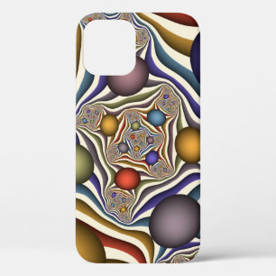 Case-Mate iPhone Case Art abstrait fractal moderne coloré volant