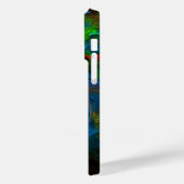 Coques Case-Mate iPhone Art abstrait Genesis Blue (Verso / Gauche)