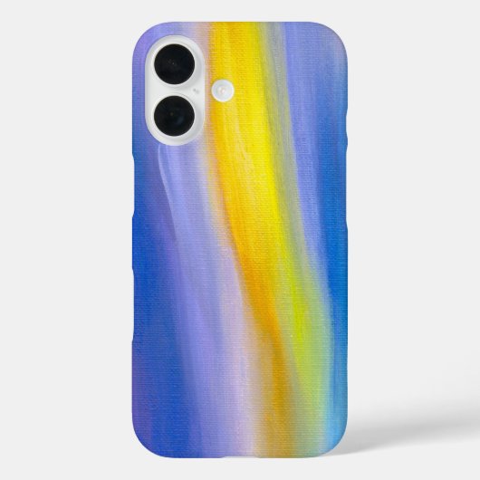 Coques Case-Mate iPhone Art abstrait Golden Ray (Verso)