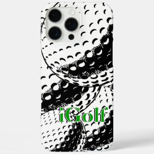 iPhone 16 Pro Max Case Art Abstrait moderne Collage Motif iGolf