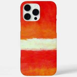 iPhone 16 Pro Max Case Art Abstrait moderne - Style Rothko