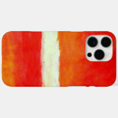 Coques Case-Mate iPhone Art Abstrait moderne - Style Rothko (Verso (horizontal))