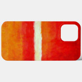 Coques Case-Mate iPhone Art Abstrait moderne - Style Rothko (Verso (horizontal))