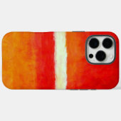 Coques Case-Mate iPhone Art Abstrait moderne - Style Rothko (Verso (horizontal))