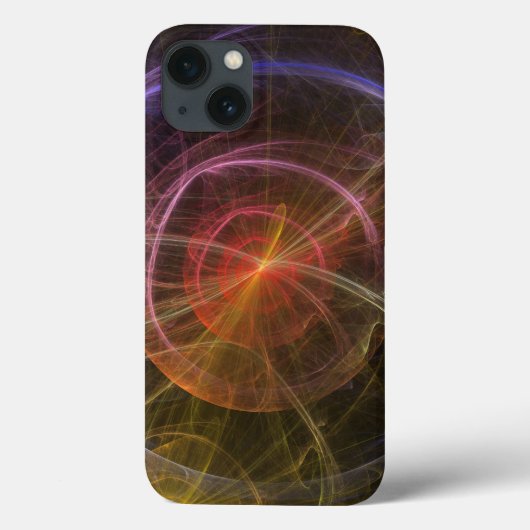 Coques Case-Mate iPhone Art abstrait nouveau monde (Verso)