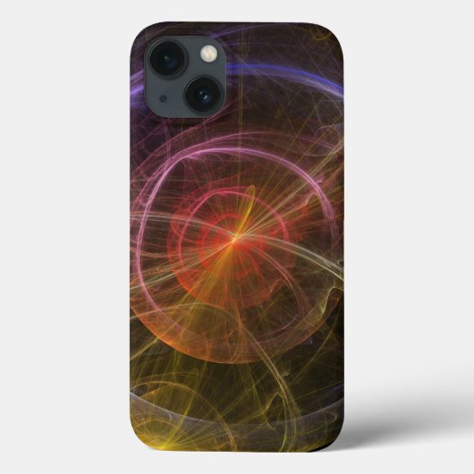 Coques Case-Mate iPhone Art abstrait nouveau monde (Verso)