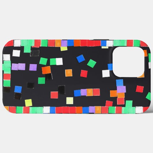 Coques Case-Mate iPhone Art Abstrait par les enfants (Verso (horizontal))