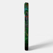 Coques Case-Mate iPhone Art abstrait vert Genesis (Verso / Gauche)