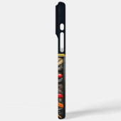 Coques Case-Mate iPhone Art accrocheur avec des tourbillons audacieux (Verso / Gauche)