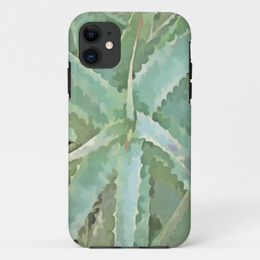 Coques Case-Mate iPhone Art Acrylique Extraordinaire Aloe Vera (Dos)