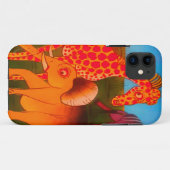 Coques Case-Mate iPhone Art animal africain (Dos (Horizontal))