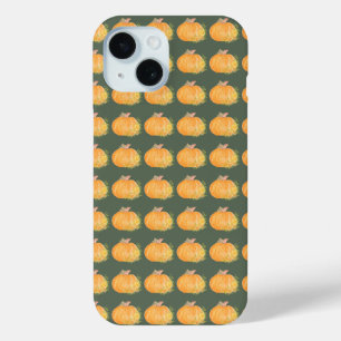 Coque Pour iPhone 15 Art aquarelle de citrouille d'automne