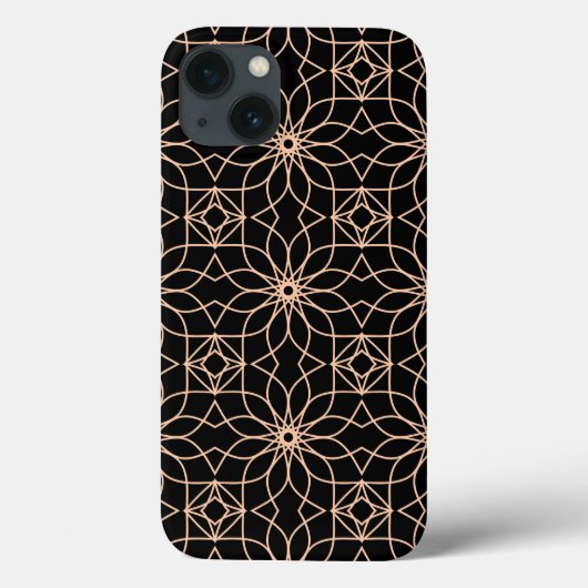Coques Case-Mate iPhone Art arabe Motif géométrique islamique (Verso)