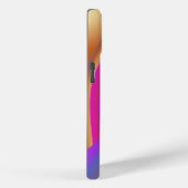Coques Case-Mate iPhone Art arc-en-ciel Abstrait 3D (Verso / Droite)