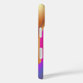 Coques Case-Mate iPhone Art arc-en-ciel Abstrait 3D (Verso / Droite)