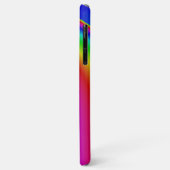 Coques Case-Mate iPhone Art arc-en-ciel Abstrait 3D (Dos/Gauche)
