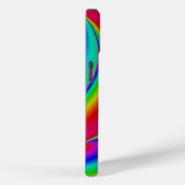 Coques Case-Mate iPhone Art arc-en-ciel Abstrait 3D (Verso / Droite)