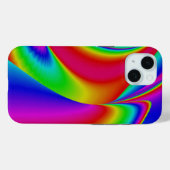 Coques Case-Mate iPhone Art arc-en-ciel Abstrait 3D (Verso (horizontal))