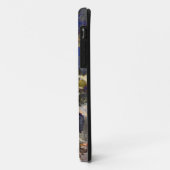 Coques Case-Mate iPhone Art arrière - plan numérique de fleurs / motif de  (Dos/Gauche)