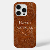 Coques Case-Mate iPhone Art Brown occidental (Verso)