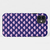 Coques Case-Mate iPhone Art Coeurs roses (Dos (Horizontal))