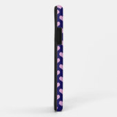 Coques Case-Mate iPhone Art Coeurs roses (Dos/Droite)