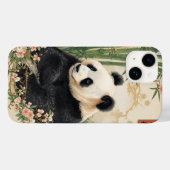 Coques Case-Mate iPhone Art Cute Panda Bear Bamboo (Verso (horizontal))