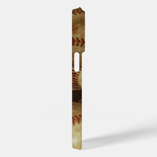 Coques Case-Mate iPhone Art de baseball iPhone (Verso / Droite)