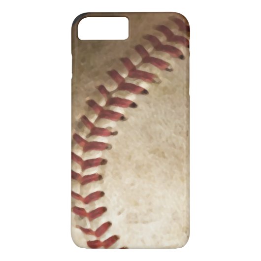 Coques Case-Mate iPhone Art de baseball vintage (Dos)