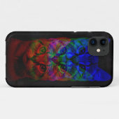 COQUES Case-Mate iPhone ART DE CAT DE HIPPIE (Dos (Horizontal))