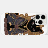 Coques Case-Mate iPhone Art de chat javanais  (Verso (horizontal))