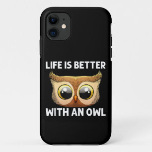 Case-Mate iPhone Case Art de Chouette Cool Pour Hommes Femmes Oiseau Noc