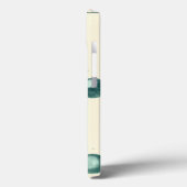 Coques Case-Mate iPhone Art de coquillage rouge et vert (Verso / Gauche)