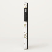 Coques Case-Mate iPhone art de courbe en spirale moderne Abstrait (Dos/Gauche)