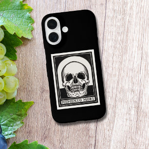 Coques iPhone 16 Art de crâne Memento Mori