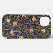 Coques Case-Mate iPhone Art de cru d'oiseau et de grenade de William (Verso (horizontal))