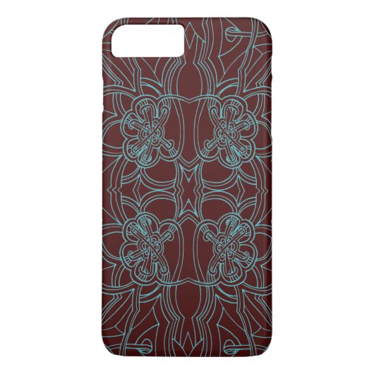 Coques Case-Mate iPhone Art de dessin en ligne classique (Dos)