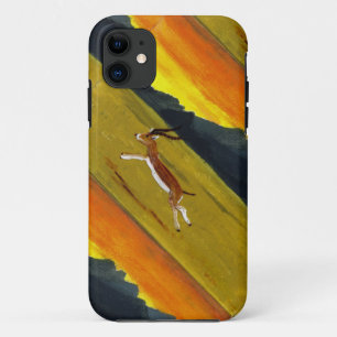 Etui iPhone Case-Mate Art de faune de gazelle de coucher du soleil