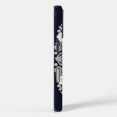 Coques Case-Mate iPhone Art de fleurs fractales (Verso / Droite)