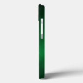 Coques Case-Mate iPhone Art de fond ombré gothique vert (Verso / Gauche)
