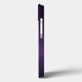 Coques Case-Mate iPhone Art de fond ombré Violet Gothic (Verso / Gauche)