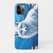 Coques Case-Mate iPhone Art de Fox d'hiver (Dos)
