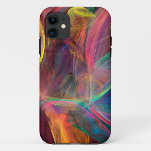 Etui iPhone Case-Mate Art de fractale d'arc-en-ciel