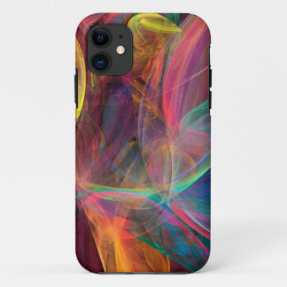 Etui iPhone Case-Mate Art de fractale d'arc-en-ciel