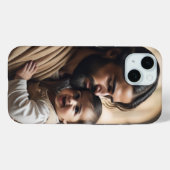 Coques Case-Mate iPhone art de Jésus (Verso (horizontal))