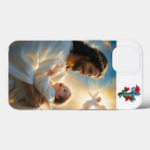 Coques Case-Mate iPhone art de Jésus (Verso (horizontal))