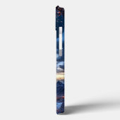 Coques Case-Mate iPhone Art de la lune gelée (Verso / Gauche)